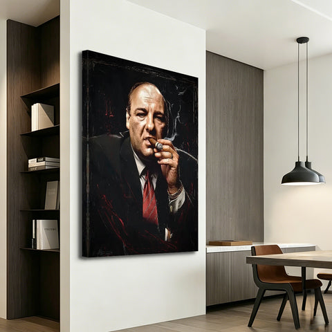 Toile - Tony Soprano