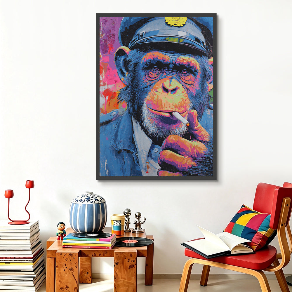 Toile - Monkey Police