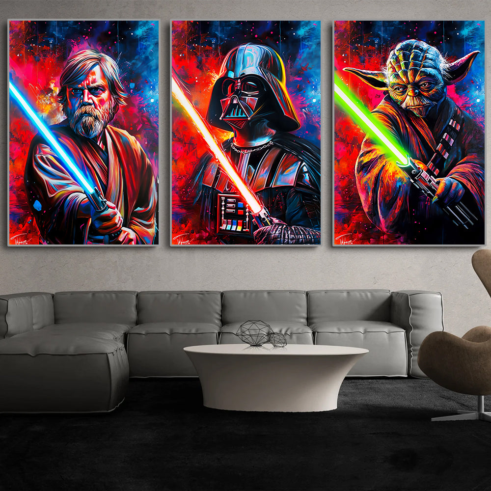 Canvas - Lightsabers