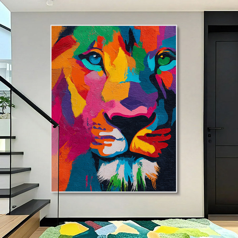 Toile - Lion Pop