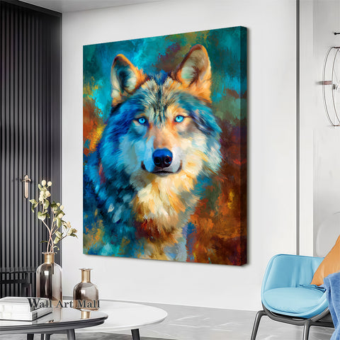 Toile - Glow Wolf
