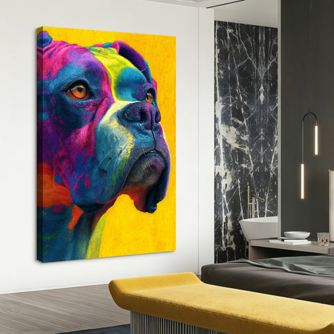 Toile - Rainbow Dog