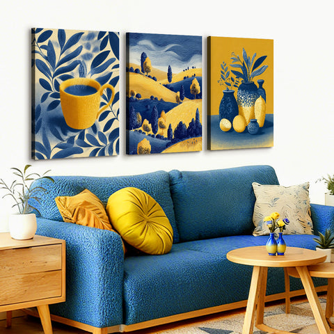 Canvas - Sunset Waves