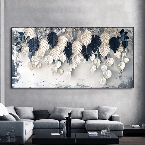 Toile - Zen Leaves