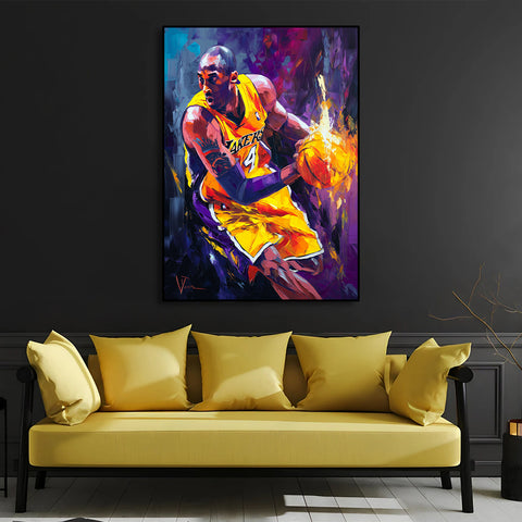 Toile - Kobe Bryant Flow