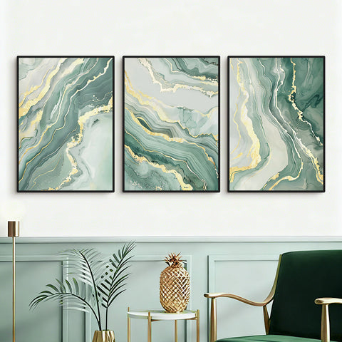 Toile - Green Marble