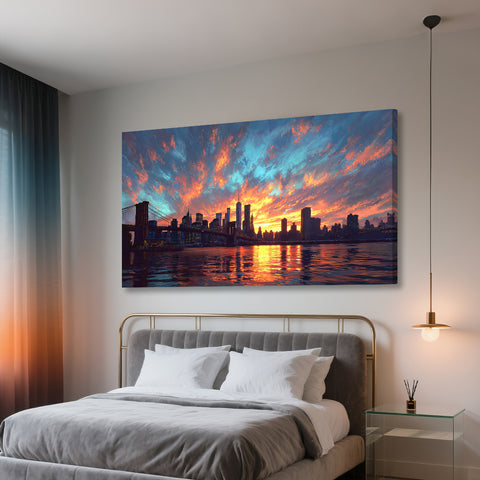 Toile - Brooklyn Sunset