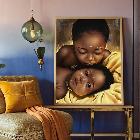 Toile - African Innocence