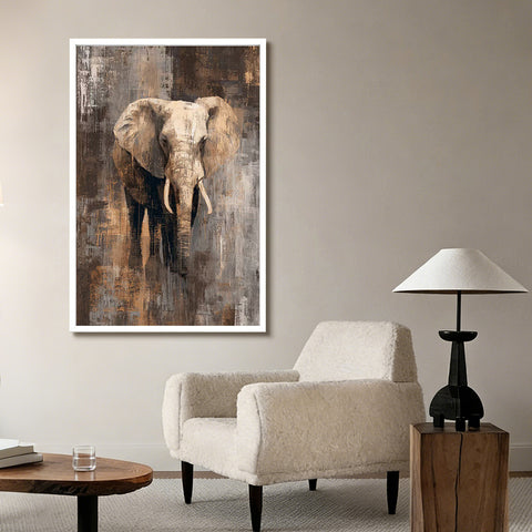 Toile - Elephant Shadow