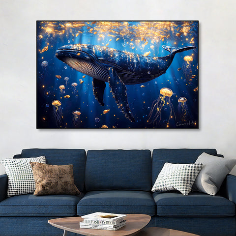 Toile - Deep Blue
