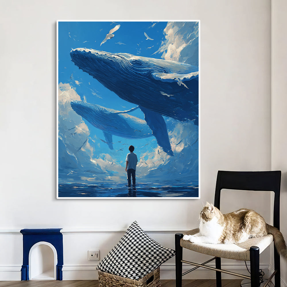 Canvas - Deep Blue