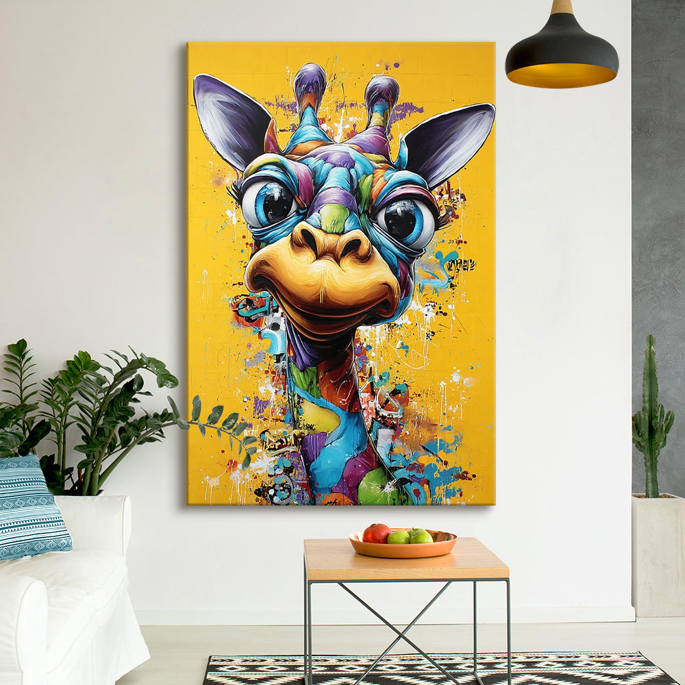 Toile - Pop Giraffe