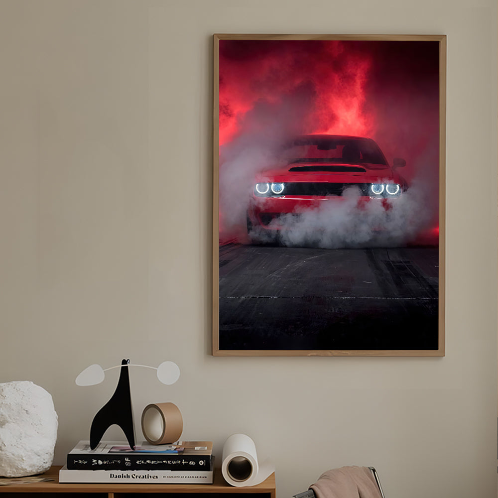 Toile - Red Fury