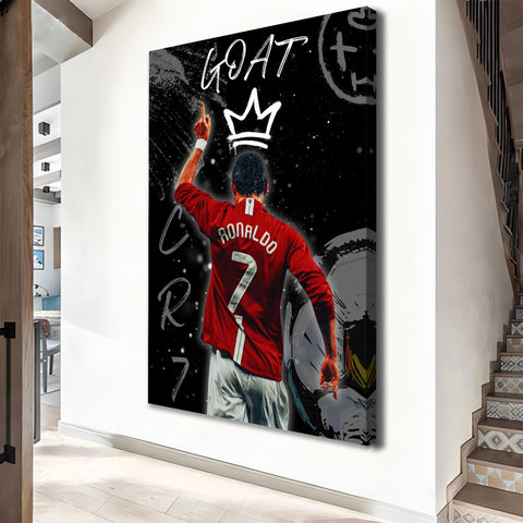 Toile - Cristiano GOAT