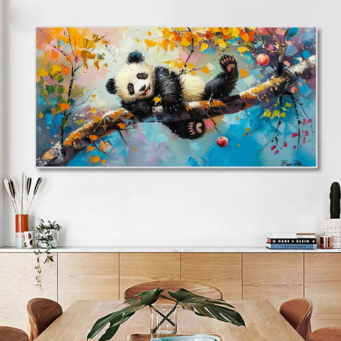Canvas - Panda Joy