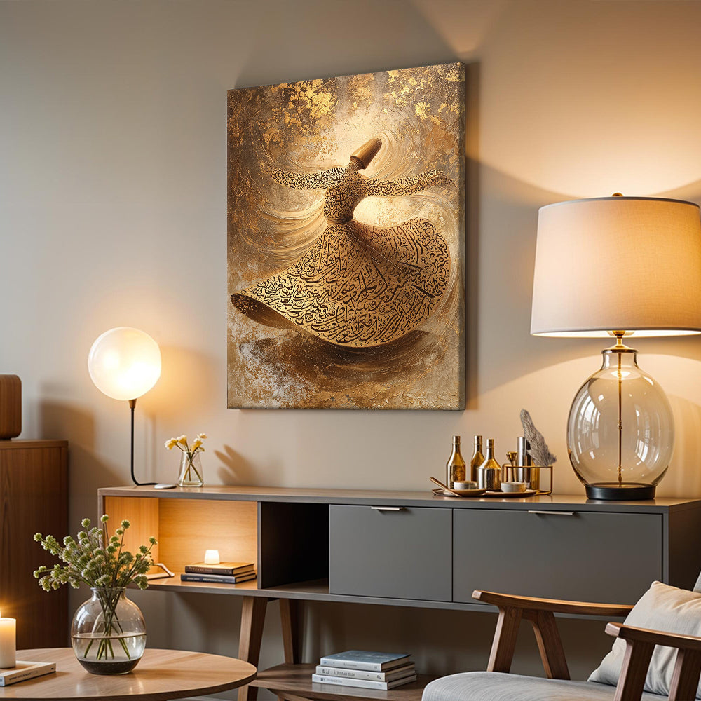 Toile - Oriental Figure