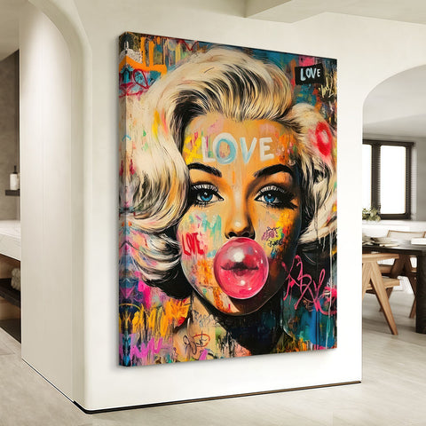 Toile - Marilyn Pop