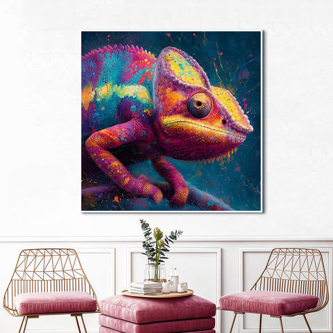 Toile - Vivid Chameleon