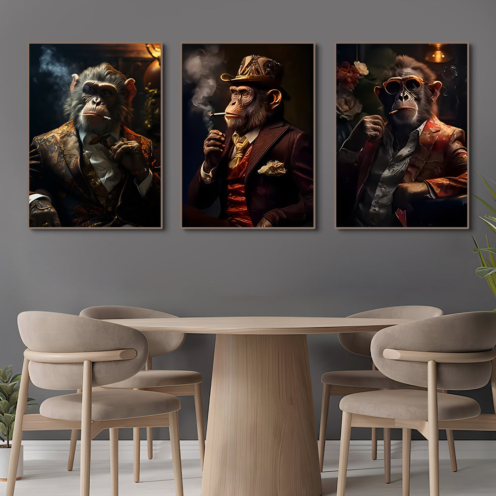 Toile - Aristo Monkeys