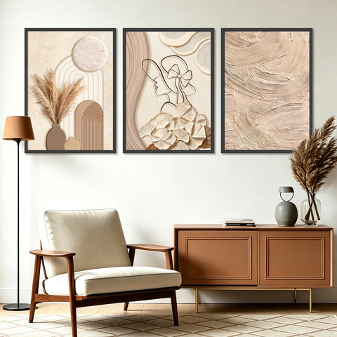 Toile - Beige Relief