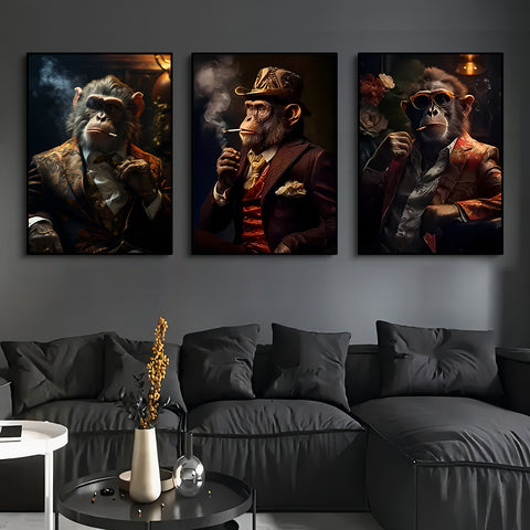 Toile - Aristo Monkeys