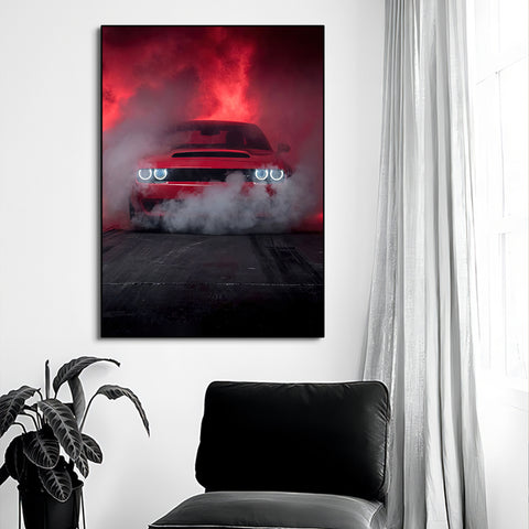 Toile - Red Fury