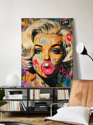 Toile - Marilyn Pop