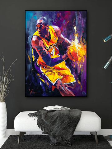 Toile - Kobe Bryant Flow