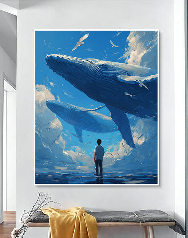 Canvas - Deep Blue