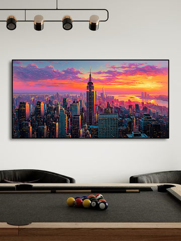 Toile - New York Sunset