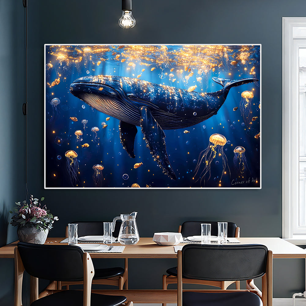 Toile - Deep Blue