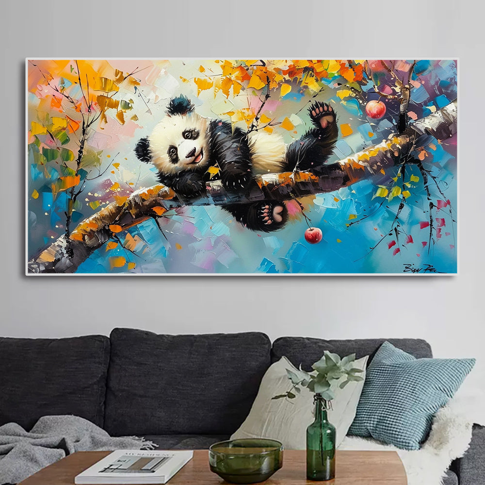 Canvas - Panda Joy