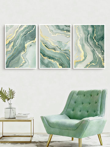 Toile - Green Marble