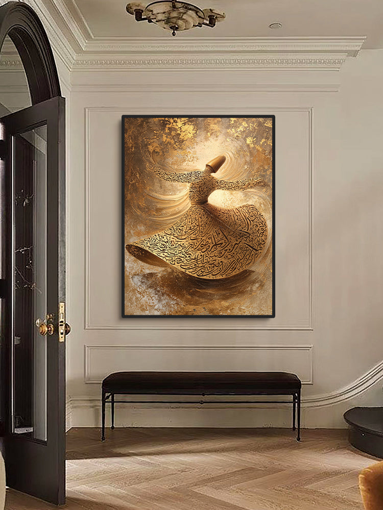 Toile - Oriental Figure