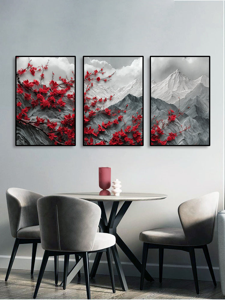 Toile - Stone Leaves