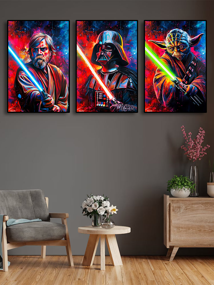 Canvas - Lightsabers
