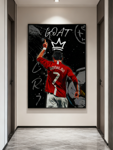 Toile - Cristiano GOAT