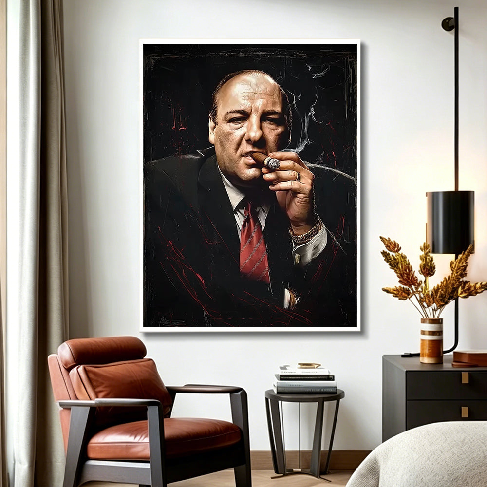 Toile - Tony Soprano