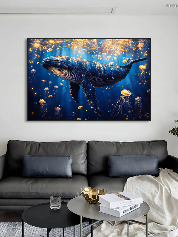 Toile - Deep Blue