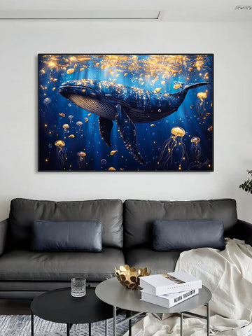 Toile - Deep Blue