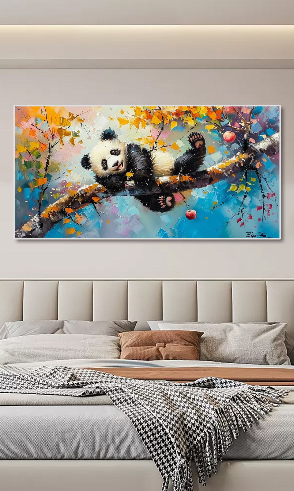 Canvas - Panda Joy