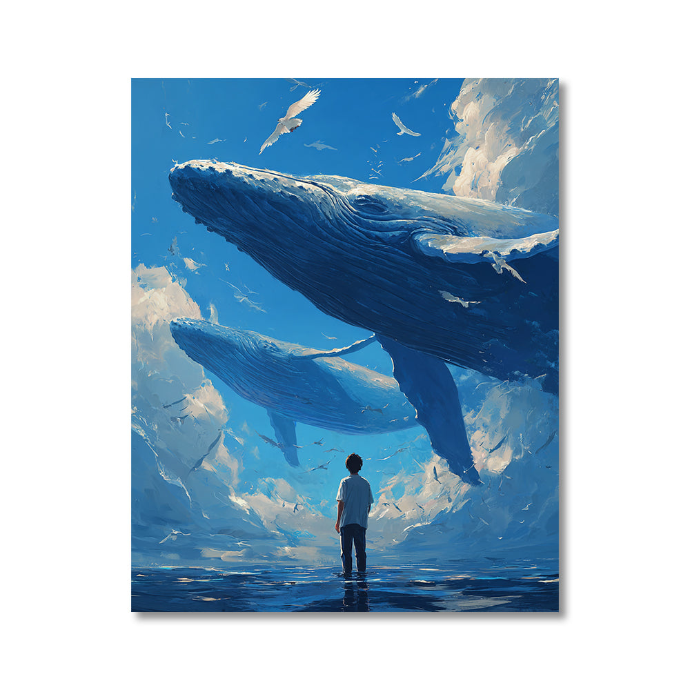 Canvas - Deep Blue