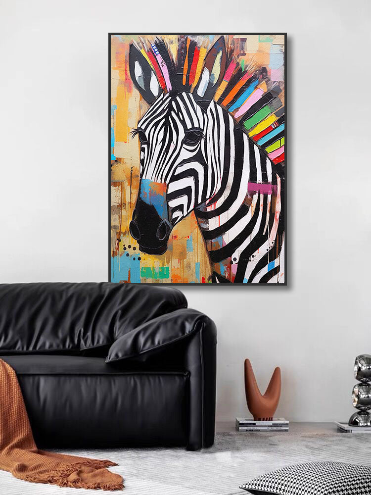 Canvas - Magic Zebra