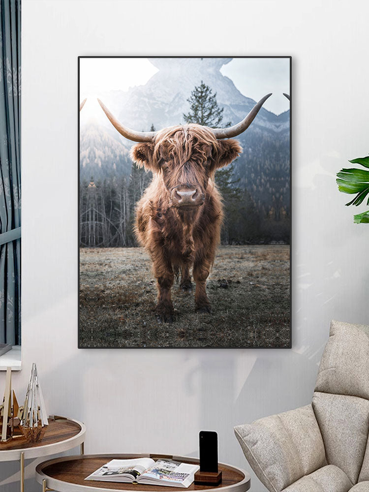 Toile - Highland cattle