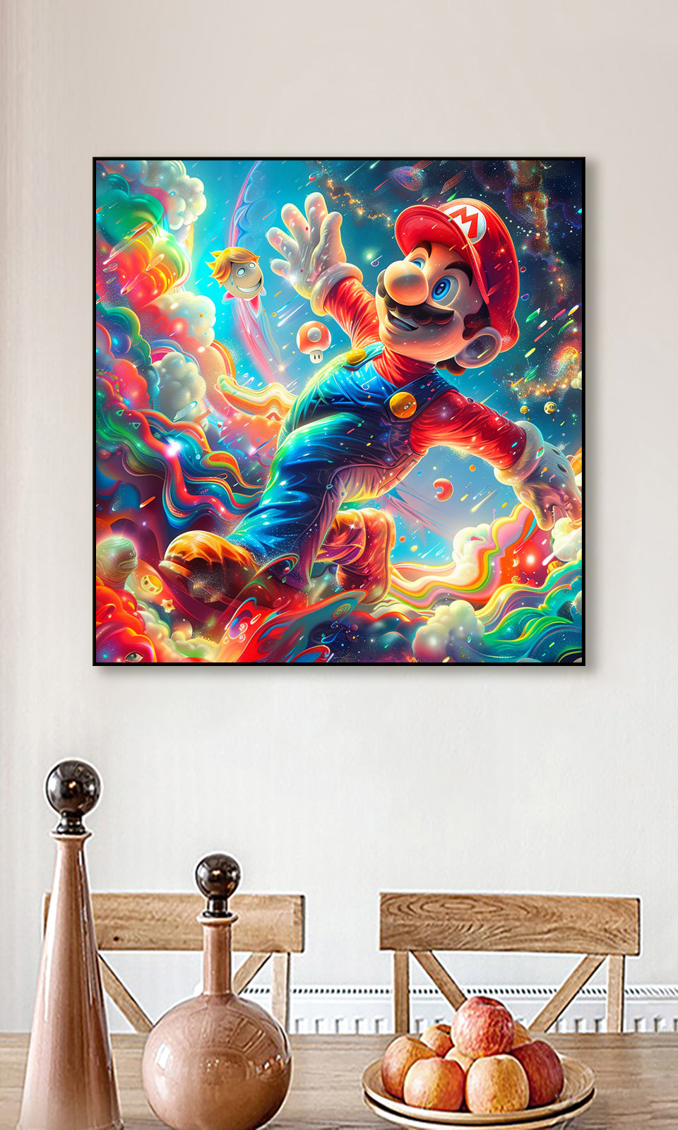 Toile - Cosmic Mario