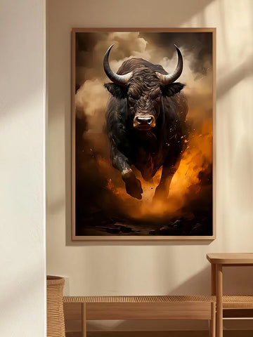 Canvas - Bull Fury