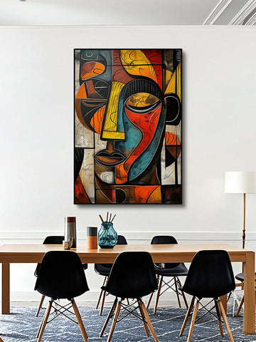 Toile - Cubist Face