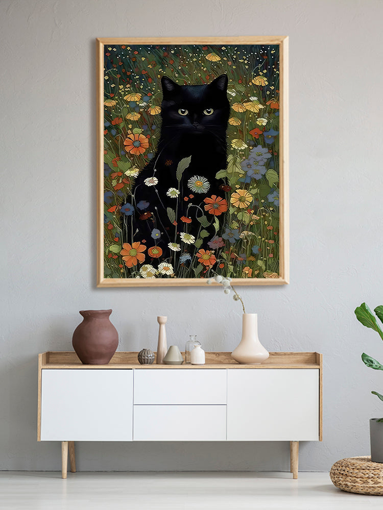 Toile - Floral Cat