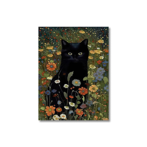 Toile - Floral Cat