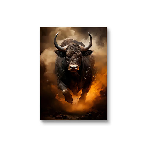 Canvas - Bull Fury